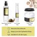 Buy Snail Mucin Essence Set - 3pcs Skincare Serum Moisturizer & Eye Cream for Firming & Elasticity - Buy Online on SooperMarket.com
