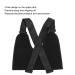 Adjustable Arm Sling Shoulder Immobilizer | Rotator Cuff Support Brace - Black - Buy Online on SooperMarket.com