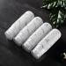 Gemice Travel Bottles Set - TSA Approved, Leak Proof, Silicone 3oz Containers for Toiletries - 4 Pack (White) - Buy Online on SooperMarket.com