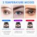 Heated Eyelash Curler with Comb | 3 Temperature Modes | USB Rechargeable | Fast & Long-Lasting Curling | Black - Buy Online on SooperMarket.com