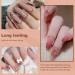Lavender Violets 14g x 6 Colors Dip Powder Set for Nude Pink Cream Beige Nail Art - J204 - Buy Online on SooperMarket.com