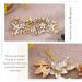 Edary Bride Wedding Hair Vines Gold Flower Bridal Headband Crystal Headpieces Leaf Bridesmaid Hair Accessories for Women and Girls - Buy Online on SooperMarket.com