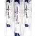Baptism candle communion candle boy girl 400/40 mm VT-30 incl. accessories for self-labeling