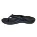 Or8 wellness orthopedic sandals to relieve plantar fasciitis with integrated lowering footrest and heel peel light and comfortable black 40 EU black
