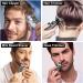 Bestauty Professional Barber Clippers Set - Cordless Beard & Nose Hair Trimmer Waterproof & Rechargeable Ideal for Haircut & Shaving (Silver - Buy Online on SooperMarket.com