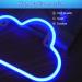 Xiyunte LED Neon Cloud Sign | Battery/USB Operated Wall Decoration | Blue Neon Light for Home & Office - Buy Online on SooperMarket.com