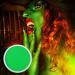 Go Ho Amazon Green Face and Body Paint Makeup 25g - Professional Water-based Creamy to Gel Formula for Adults, Children, Cosplay, SFX, Costumes, Festivals, Halloween - Buy Online on SooperMarket.com
