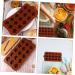 HOMSFOU 6 Pcs Maple Leaf Mold Thanksgiving Fondant Molds Chocolate Thankgiving Cake Mold Fall Candy Ice Jewlery Making Supplies Silicone Baking Mold Fudge Child Chewing Gum Silica Gel - Buy Online on SooperMarket.com