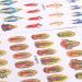 Dornail Bronzing Virgin Mary & San Judas 3D Nail Stickers - Religious Nail Art Decals - Nail Supplies - Buy Online on SooperMarket.com