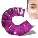 50 pairs of eye pads for eyelash extensions eyelashes pads hydrogel under eyes gel pad patch sticker - cover the lower eyelashes or prevent the eyelids from fluttering (purple)