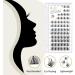 D Curl 12mm 72 Clusters B&Q Lash Clusters | Natural DIY Lash Extensions | Soft Fluffy Cluster Eyelash Extensions (B31 D-12mm) - Buy Online on SooperMarket.com