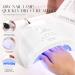 Morovan Poly Gel Nail Kit with 48W LED Lamp - 8 Pcs 0.5oz Poly Gel Set for Nail Extension - 33 Piece Nail Art Supplies - Buy Online on SooperMarket.com