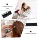 FOYTOKI Curling Iron Rack Hair Curler Holder Wall Mounted Curler Holder Kickstand Black Stainless Steel - Buy Online on SooperMarket.com