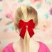 Niuhong 4 Pieces Large Bow Hair Clips Fabric Hair Bow Women Hair Clips Ponytail Holder Girls Bow Tie Hair Bows Clips Hair Bow Headband Velvet Bow Hair Clips Hair Band Red - Buy Online on SooperMarket.com