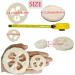 50Pcs Natural Loofah Slice Set for Cleaner Sponge Scrubber and DIY Soap Tools - Includes Exfoliating Pads and Storage Bag - Buy Online on SooperMarket.com