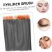 FOYTOKI 100pcs Disposable Eyeliner Brush Cosmetic Eye Precise Eyeliner Brush Mini Lipsticks Liquid Eyeliner 9x6.5cm As Shown - Buy Online on SooperMarket.com