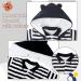 Baby Rompers with Footies Hat Set - Boys Girls Cotton Jumpsuit - Infant Winter Outfits (9-12 Months) - Buy Online on SooperMarket.com