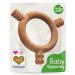 Baby nom bite ring baby cooling - bpa -free bite ring baby cooling dental aid baby gripping -free baby biting toys baby gripping toys baby to baby teeth tea- baby chicken stuff baby sandbrown