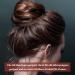 Olyee 4-Piece Scrunching Crystal Hair Tie Set | Pearl Elastic Hair Ties for Women & Girls | Stylish Ponytail Jewelry in Gray & Pink - Buy Online on SooperMarket.com