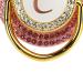 Gold Baby Pacifier Set - Rhinestone Covered Lightweight Pacifier for 6-18 Months (Letter C) - International Shipping Available - Buy Online on SooperMarket.com