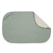 Hauck topper and towel for diaper pad breathable musselin and terry fabric washable at 60 C for young and girl suitable for Hauck Clean baby baby wrapping (sage)