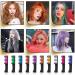 10PCS Hair Chalk Comb for Girls - Non-Toxic & Washable Hair Coloring Kit | Kids Makeup Set for Halloween & Birthdays - Buy Online on SooperMarket.com