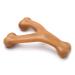 Benebone Wishbone Dog Chew Toy for Aggressive Chewers Real Chicken Large Chicken Large