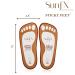 SunFX Disposable Sticky Feet Protectors - 100 Pairs | Spray Tan Feet Pads for Airbrush Tanning - Buy Online on SooperMarket.com