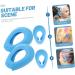 COOLHIYA 2 Pairs Hair dye Ear caps Heat Protection Hair Dyeing Supplies Ear caps for Hair dye Hair dye Ear Cover Hair Coloring Ear Cover Ear Muffs Silica Gel tab Accessories Men and Women Blue 7.5x5cm - Buy Online on SooperMarket.com