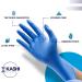 Kashi Scientific Disposable Nitrile Exam Gloves - 4 mil, Powder-Free, Latex-Free, Blue - X-Small, 100 Count - Food Safe Gloves - Buy Online on SooperMarket.com