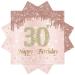 40 pieces pink napkin birthday 30th birthday pink paper party napkins 33 x 33cm paper napkins for man girl birthday party decoration rosa 30th
