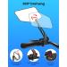 Coicer Left Bike Mirror - Extra Large 360 Adjustable Rear View Mirror for e-Bikes & e-Scooters - Universal Handlebar Compatibility - Buy Online on SooperMarket.com