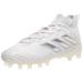 adidas Men's Freak Ultra 20 Football Shoe 8.5 White/Silver Metallic/Clear Grey