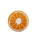 Oli & Carol  Clementino The Orange  Chewable Fruit-Shaped Teething Toy for Baby  Natural Hevea Rubber