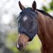 Harrison Howard CareMaster Thick Fleece Padding Translucent Fine Mesh Horse Fly Mask Standard Black Large Full Size Full (Large) Pian Black
