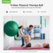 Trideer Exercise Ball for Physical Therapy and Fitness - Green, L (23-26 inches) - Swiss Ball for Rehab, Core Strength, Yoga, Balance, and Flexibility - Buy Online on SooperMarket.com