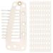 Hair Extension Clip 10 tooth Design Wig Clip Durable and Safe Functional for Wigs Hair Weaving for Most People(creamy-white)