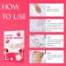 APPTI Hand Mask 5 Pairs - Repair Dry, Rough, Cracked Hands with Rose & Milk - Moisturizing Hand Mask for Women & Men - Buy Online on SooperMarket.com