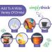 SimplyThick EasyMix | 50x12g Packets | Dysphagia Gel Thickener | IDDSI Level 3 - Honey Consistency - Buy Online on SooperMarket.com