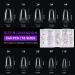 240PCS Gelike Short Almond Nail Tips - Full Cover Gel X Pre-Etched False Nails for Extensions - Buy Online on SooperMarket.com
