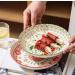 Serving Plates 4pc Dinner Plate Simple Romantic Cream Ceramic Embossed Afternoon Tea Home Dessert Plate Fruit Plate Bread Plate for Kitchen Restaurant Banquet Kitchen Decoration for Appetizer Dinner  - Buy Online on SooperMarket.com