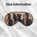 SSIMOO Running Horses Soft Sleep Eye Mask - Breathable Travel Eye Patch for Relaxation - Perfect for Women - Buy Online on SooperMarket.com