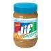 Jif Light Creamy Peanut Butter Smooth & Creamy Texture No Stir 500g Jars (Pack of 12) Light Creamy 1 g (Pack of 12)