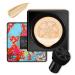 Mushroom Head Air Cushion CC Cream BB Cream Moisturizing Concealer Full Coverage Oil Control Long-Lasting Waterproof BB Cream Liquid Foundation Lightweight Flawless Brightening Makeup (Ivory) 20 g (Pack of 1) Ivory