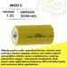 Buy 10x Exell C Size 1.2V 3000mAh NiCD Rechargeable Batteries - Ideal for Toys Tools & More | International Shipping - Buy Online on SooperMarket.com