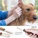 Dog Professional Stripping Knife for Border Terrier Grooming - Ergonomic Wooden Handle (Right) - Buy Online on SooperMarket.com