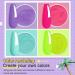Honey Joy Dip Powder Nail Kit - 4 Colors Neon Bright Green Purple Dipping Powder Set - Salon Quality Manicure at Home - Dip-7pcs-02 - Buy Online on SooperMarket.com