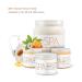 BCL Spa Bath Salt Milk + Honey - Dead Sea Salt Soak for Relaxation | International Shipping - Buy Online on SooperMarket.com