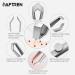 Wide Grip Slant Tweezers - German Stainless Steel - Hand-Filed Slanted Tips for Ultra-Precision - Tweezers for Eyebrows and Nose/Ear/Facial Hair - Professional Grade - Buy Online on SooperMarket.com