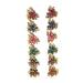Yeshan Vintage Flower Design Mini Jaw Clips Set - Pack of 12 with Rhinestone and Crystal Detailing - Buy Online on SooperMarket.com